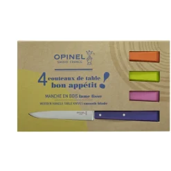 OPINEL Couverts|Couteaux de Table (x4) Pop Bon Appétit !