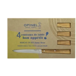 OPINEL Couverts|Couteaux de Table (x4) Sud Bon Appétit !