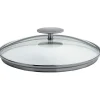 CRISTEL Couvercle De Cuisson|Couvercle en Verre bombé Platine Ø 14 cm