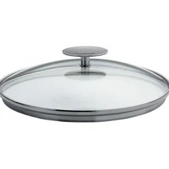 CRISTEL Couvercle De Cuisson|Couvercle en Verre bombé Platine Ø 28 cm
