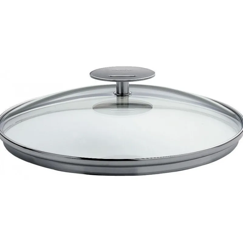 CRISTEL Couvercle De Cuisson|Couvercle en Verre bombé Platine Ø 32 cm