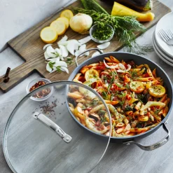 GREENPAN Couvercle De Cuisson|Couvercle en Verre Universel 28 cm