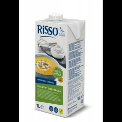 RISSO Produits Pâtisserie|Préparation Pâtisserie|Crème végétale Chanty Duo Vegan 1 L