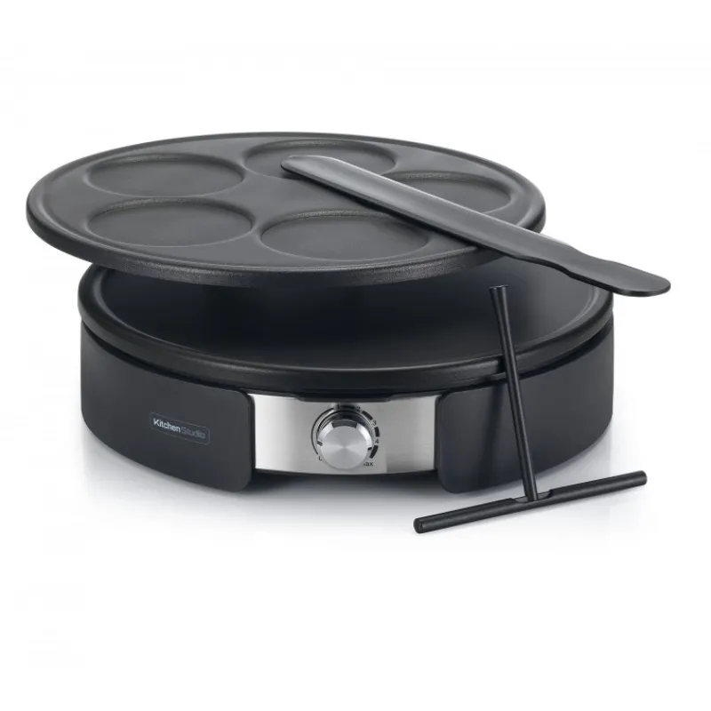 KITCHENCHEF Crêpière Eléctrique|Crêpière Electrique 37 cm