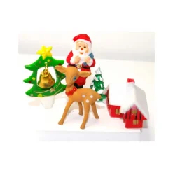 SCRAPCOOKING Décoration Gâteau|Décorations de bûches de Noël (x4)