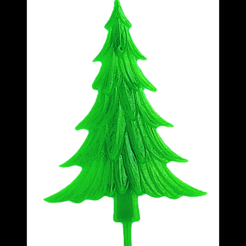 CUISINEADDICT Décoration Gâteau|Décors Bûche Sapin Plat Vert (x100)