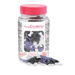 SCRAPCOOKING Décoration Comestible|Décors en sucre Halloween Os et Tête de Mort 50g