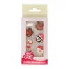 FUNCAKES Décoration Comestible|Décors en Sucre Personnages de Noël (x12)