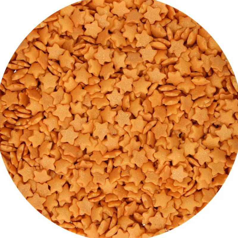 FUNCAKES Décoration Comestible|Décors en Sucre Étoiles Or 60 g