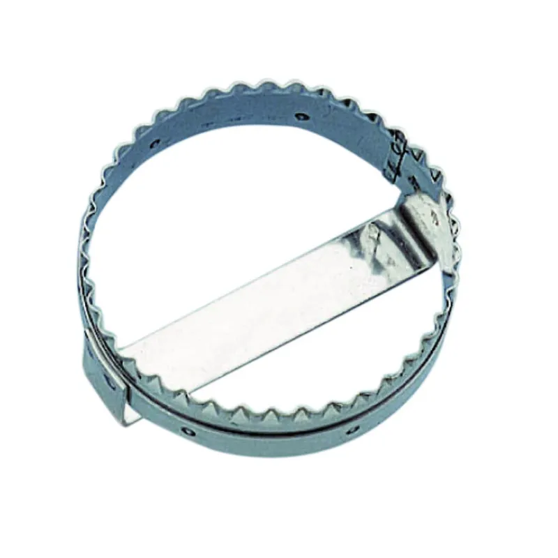 MALLARD FERRIERE Emporte Pièce - Découpoir Pâtisserie|Découpoir à Chausson Inox 14 cm avec poignée Mallard