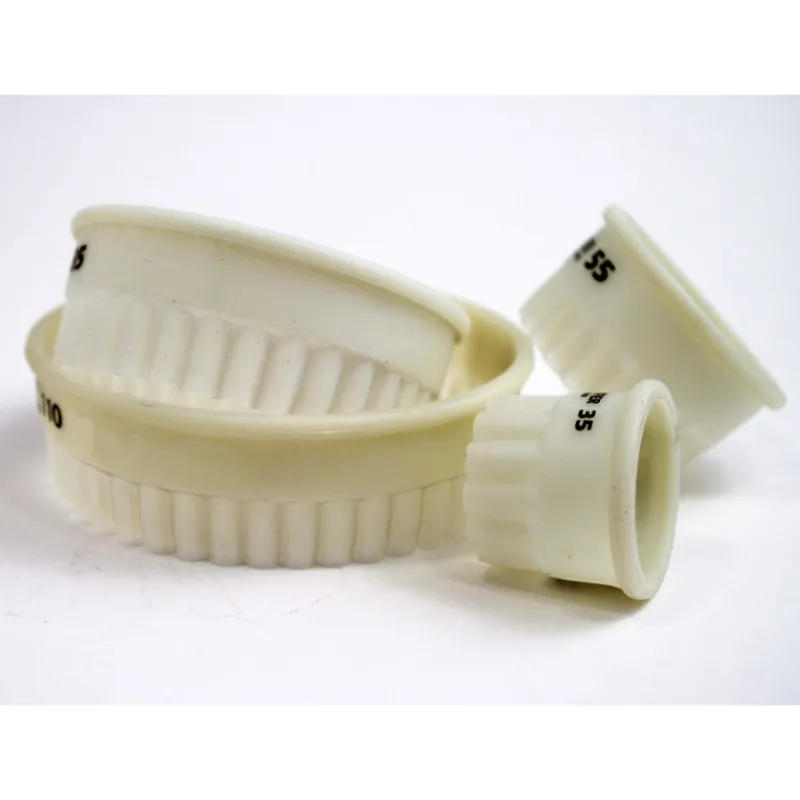 MATFER Emporte Pièce - Découpoir Pâtisserie|Découpoirs Ronds Cannelés Pairs Exoglass (Boîte de 9)