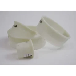 MATFER Emporte Pièce - Découpoir Pâtisserie|Découpoirs ronds unis pairs Exoglass (Boîte de 8)