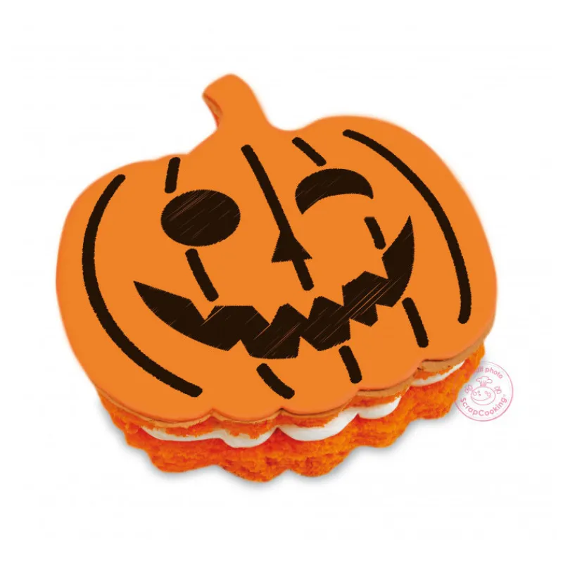 CUISINEADDICT Ustensiles Décor Gâteau|DEFAUT Pochoir Gâteau Halloween Scrapcooking