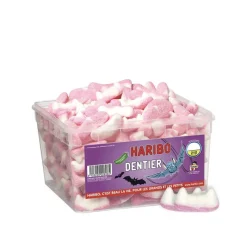 HARIBO Confiserie|Dentiers Tutti Fruti x 210 - Boîte Bonbon