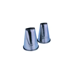 MALLARD FERRIERE Douilles Pâtisserie|Douille à bûche 6 dents Inox