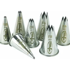 MALLARD FERRIERE Douilles Pâtisserie|Douille Cannelée Inox B5 Ø 5 mm Mallard Ferrière