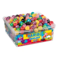 HARIBO Confiserie|Dragibus soft x 300 - Boîte Bonbon