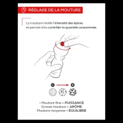 PEUGEOT Moulin|Duo Moulin à Poivre et Sel Tahiti Feu 15 cm