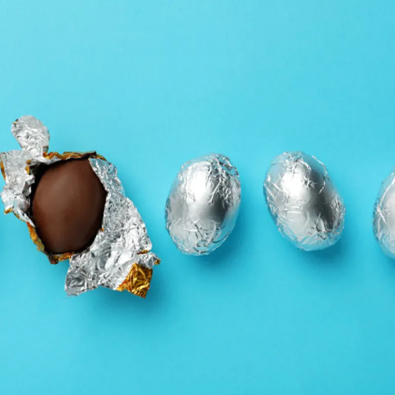 PATISDECOR Emballage Alimentaire|Emballage Pour Bonbons Argenté 50 feuilles Patisdécor