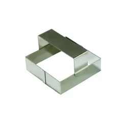 MALLARD FERRIERE Cercle À Patisserie|Emporte Pièce - Découpoir Pâtisserie|Emporte Pièce Carré en Inox 12x12 cm