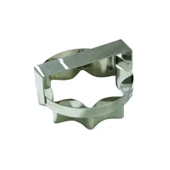 MALLARD FERRIERE Cercle À Patisserie|Emporte Pièce - Découpoir Pâtisserie|Emporte Pièce Etoile Inox ∅ 15.5 cm