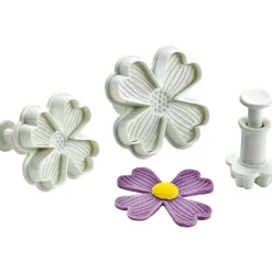 MALLARD FERRIERE Emporte Pièce - Découpoir Pâtisserie|Emporte Pièce Fleur Ø 50, 40, 20 mm