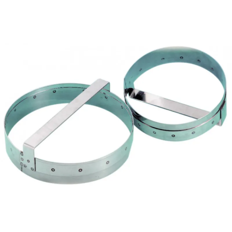 MALLARD FERRIERE Emporte Pièce - Découpoir Pâtisserie|Emporte pièce Galette 18 cm A Poignée - Découpoir Inox