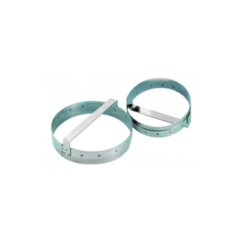 MALLARD FERRIERE Emporte Pièce - Découpoir Pâtisserie|Emporte pièce Galette 24 cm A Poignée - Découpoir Inox