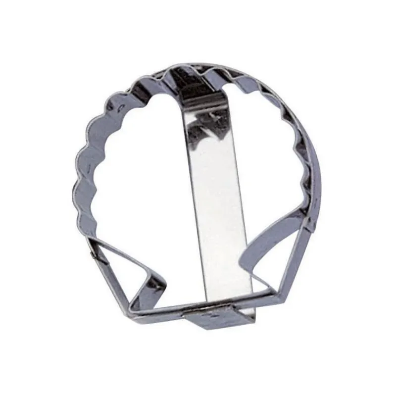 MALLARD FERRIERE Emporte Pièce - Découpoir Pâtisserie|Emporte Pièce Inox Coquille Saint-Jacque Simple 11 cm