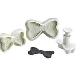 MALLARD FERRIERE Emporte Pièce - Découpoir Pâtisserie|Emporte Pièce Noeud Papillon (x3)