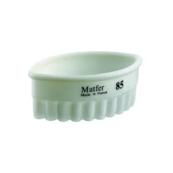 MATFER Emporte Pièce - Découpoir Pâtisserie|Emporte Pièce Ovale Cannelé 8,5 x 5 cm Exoglass