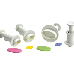 MALLARD FERRIERE Emporte Pièce - Découpoir Pâtisserie|Emporte Pièce Ovales 6, 10, 14, 25 mm