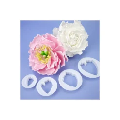 FMM Emporte Pièce - Découpoir Pâtisserie|Emporte Pièce Pivoine (x4)