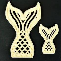 FMM Emporte Pièce - Découpoir Pâtisserie|Emporte Pièce Queue de Sirène (x2)