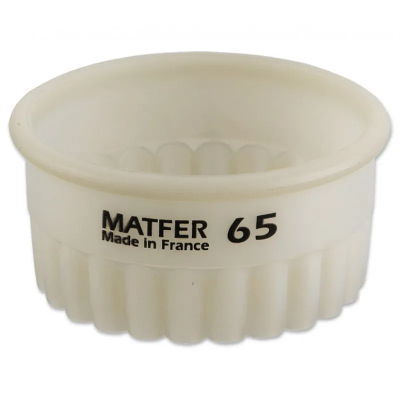 MATFER Emporte Pièce - Découpoir Pâtisserie|Emporte Pièce Rond Cannelé 2 cm Exoglass