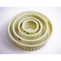 MATFER Emporte Pièce - Découpoir Pâtisserie|Emporte Pièce Rond Cannelé 2 cm Exoglass