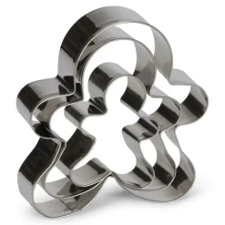 PATISSE Emporte Pièce - Découpoir Pâtisserie|Emporte-pièces Biscuit Bonhomme Pain d'Epices (x3)