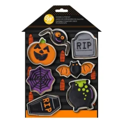 WILTON Emporte Pièce - Découpoir Pâtisserie|Emporte-Pièces Halloween (x7)