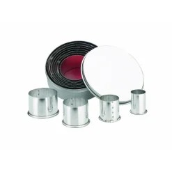 IBILI Emporte Pièce - Découpoir Pâtisserie|Emporte-Pièces Inox Ronds Unis x 11
