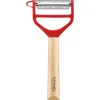 OPINEL Eplucheurs, Dénoyauteur|Eplucheur en Bois Rouge T-duo