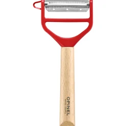 OPINEL Eplucheurs, Dénoyauteur|Eplucheur en Bois Rouge T-duo