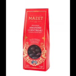 MAZET Chocolats À Offrir|Confiserie|Etui Pincé Friandises Amandes Cointreau 200 g