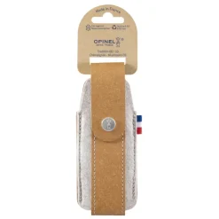 OPINEL Rangement Couteaux|Etui pour Couteau en Cuir et Feutrine Outdoor L Collection France