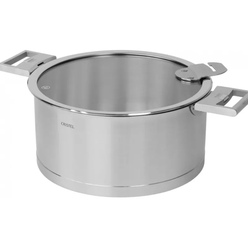 CRISTEL Faitout|Faitout Ø 22 cm Strate Amovible Inox