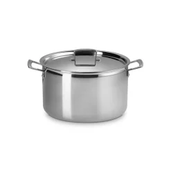 LE CREUSET Faitout|Faitout Inox 28 cm avec Couvercle
