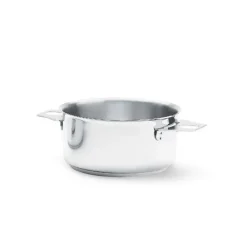 DE BUYER Casseroles|Faitout tout Inox sans Queue Ø 28 cm Twisty