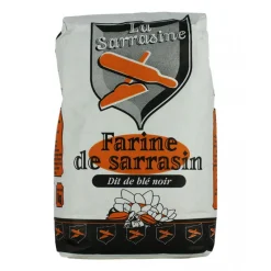 CUISINEADDICT Farine|Farine de blé noir sarrasin 1 kg La Sarrasine