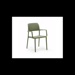 NARDI Mobilier Terrasse Restaurant|Fauteuil en Polypropylène Bora Bistrot Agave