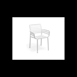 NARDI Mobilier Terrasse Restaurant|Fauteuil en Résine Doga Blanc