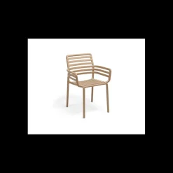 NARDI Mobilier Terrasse Restaurant|Fauteuil en Résine Doga Cappuccino